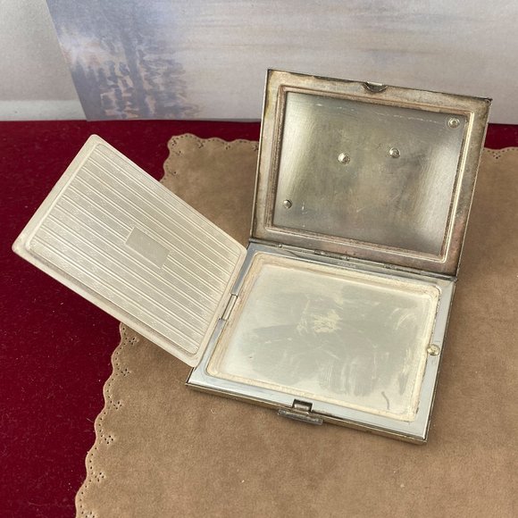Elgin American Vintage Sterling Compact - Picture 6 of 7